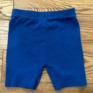 Blue shorts